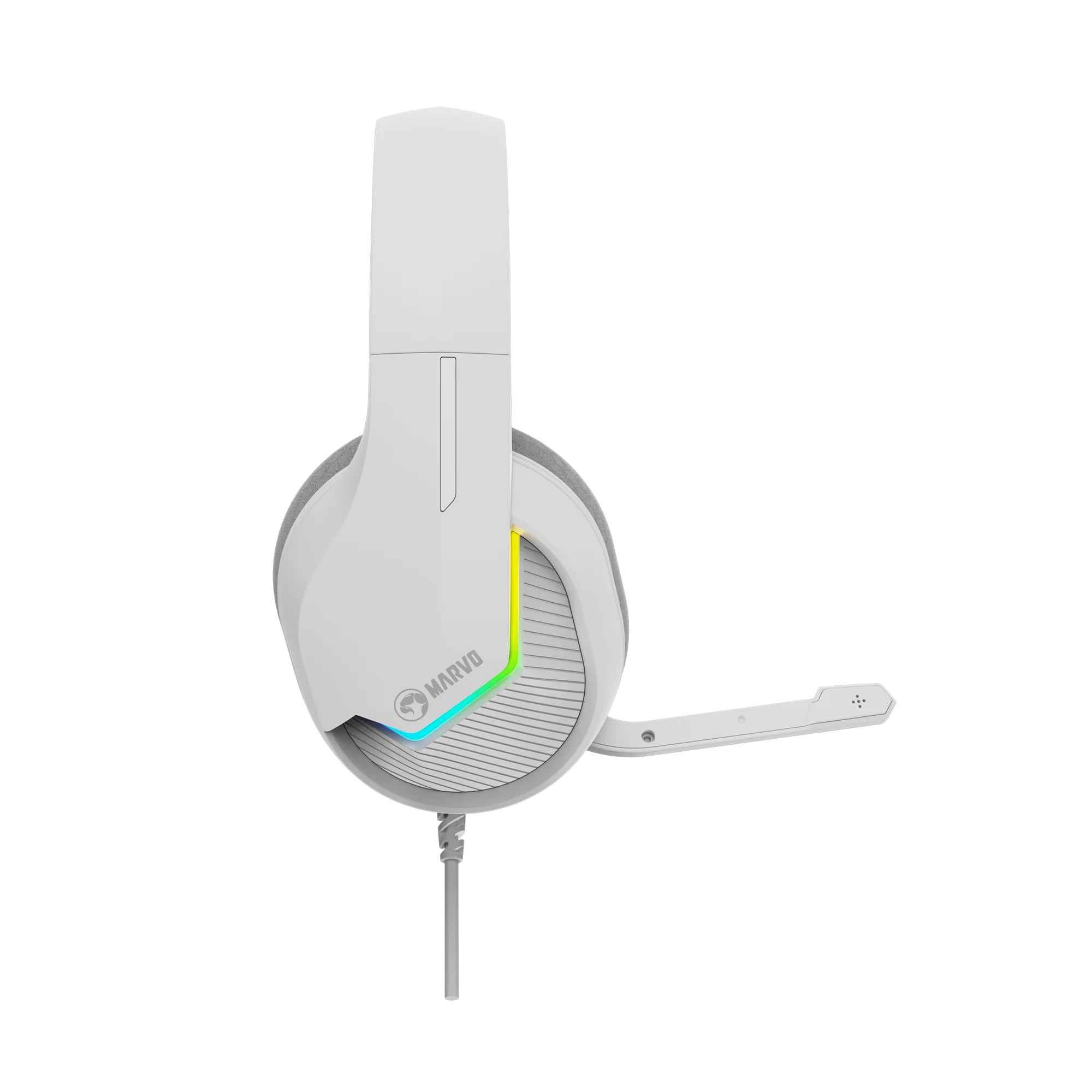 Marvo Tactic 40 Wired Gaming Headset - White Marvo Tactic 40 Wired Gaming Headset - White